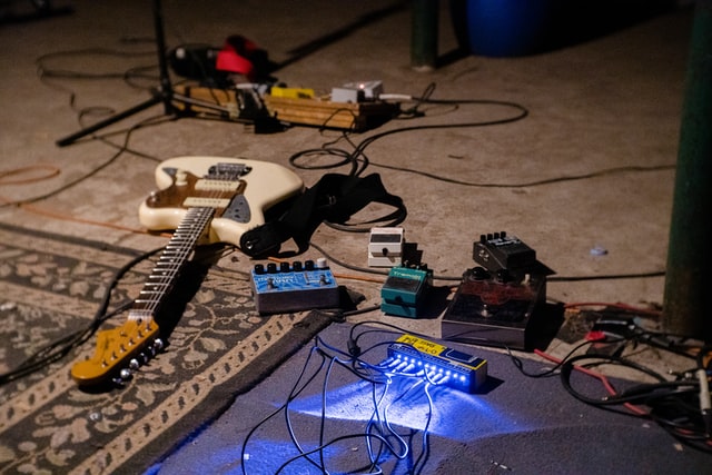 Guitar and pedals