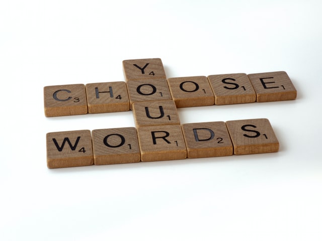 Choose your words scrabble