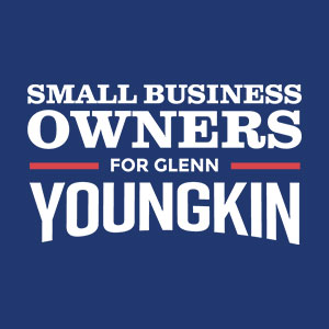 Small Business Owners For Youngkin Logo