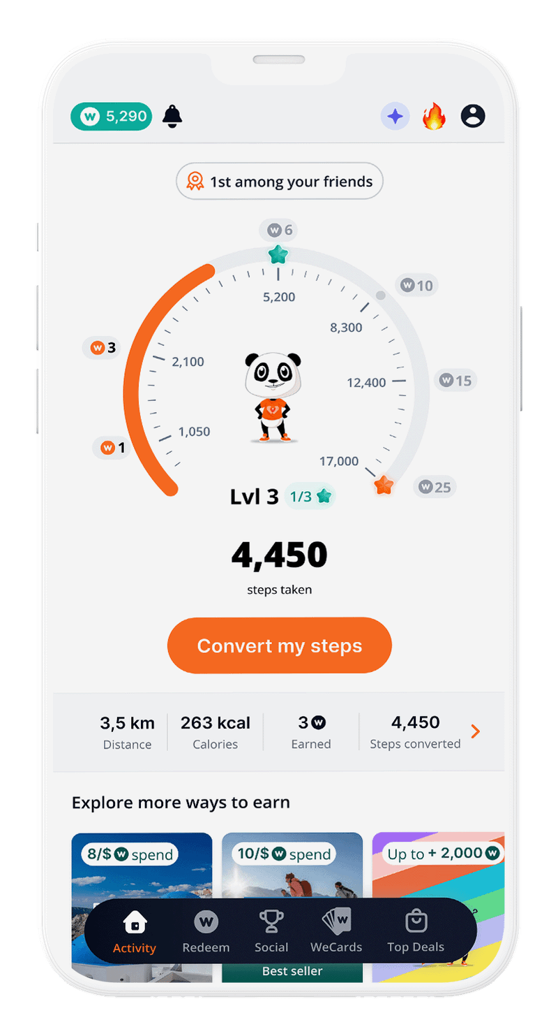 WeWard - Make walking a more rewarding part of your life.