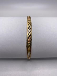 3 Color Gold Bracelet