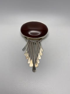 Vintage Mexican Silver Pendant