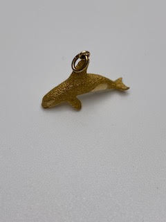 Gold Dolphin Pendant