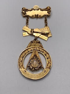 Vintage Masonic Temple w/moonstone