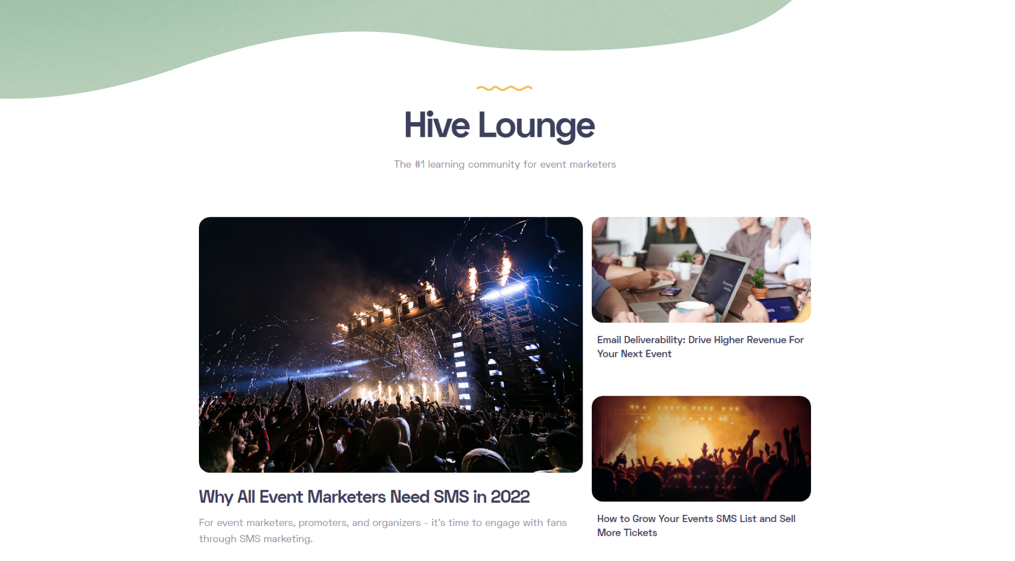 Hive Lounge 1 Community For Event Marketers