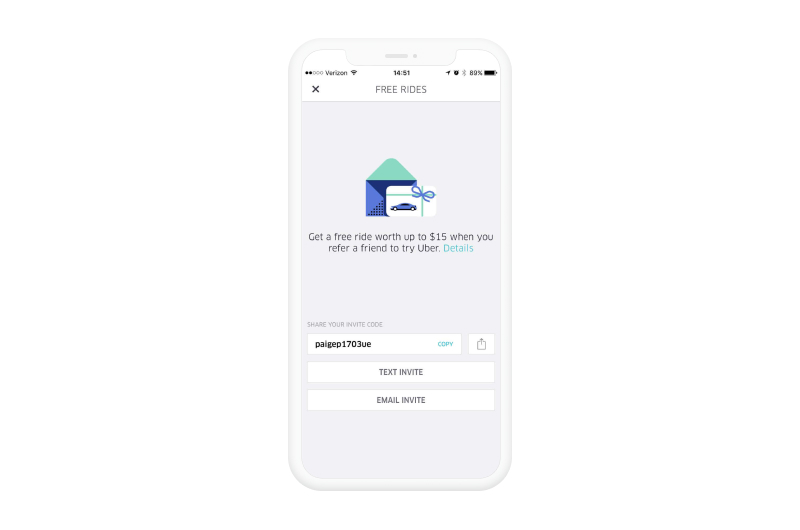 code for free uber ride