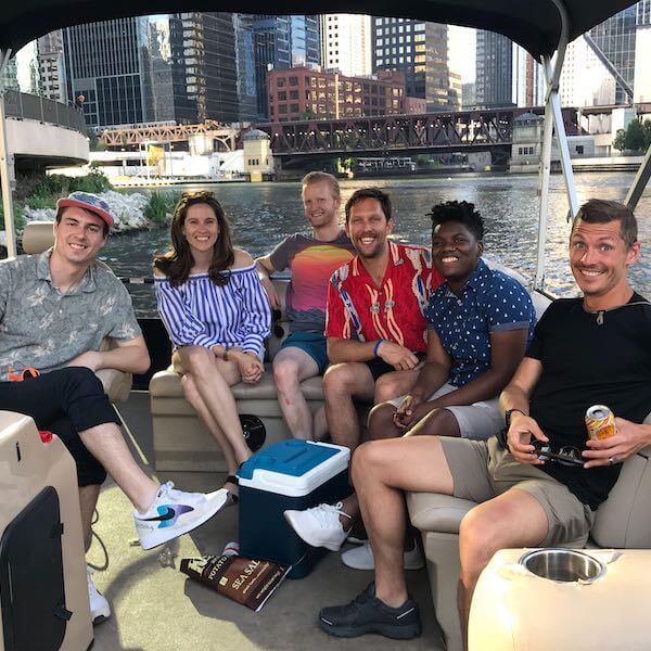 boat team photo