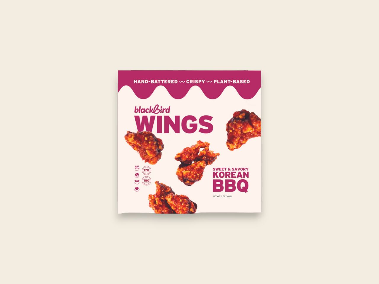 Korean BBQ Seitan Wings