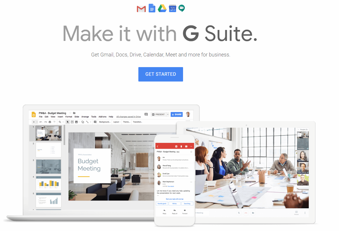 Tools for Startups: G Suite provides endless helpful tools