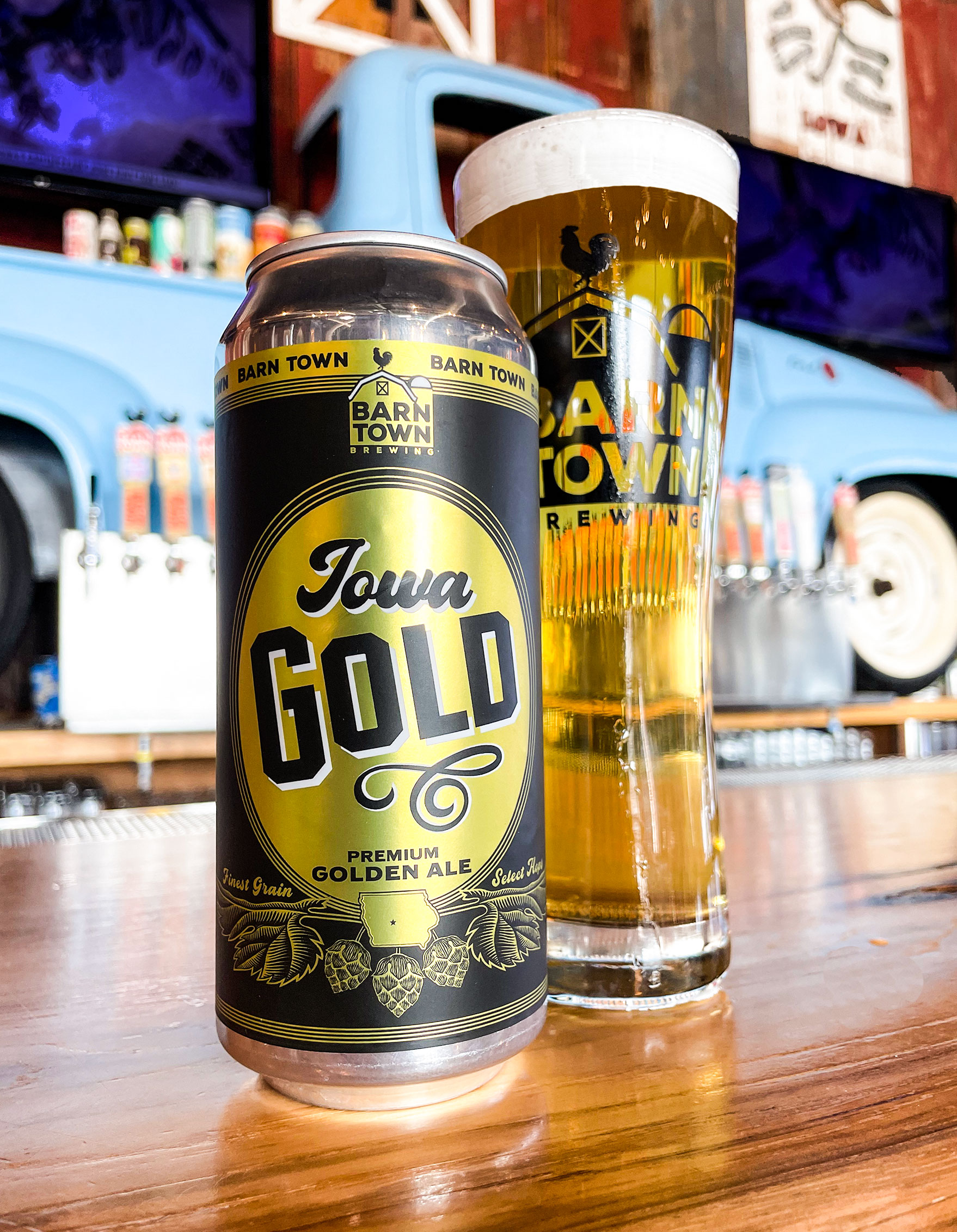 Iowa Gold Barn Town Brewing