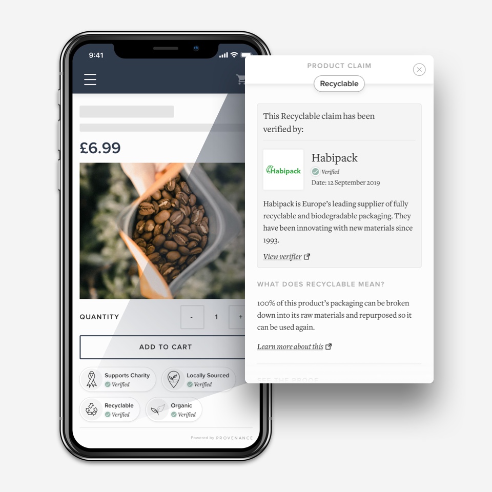 Transparency with the Provenance.org platform