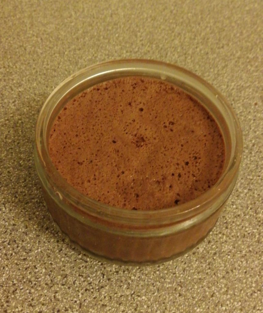 Vegan mousse sustainable Christmas recipe