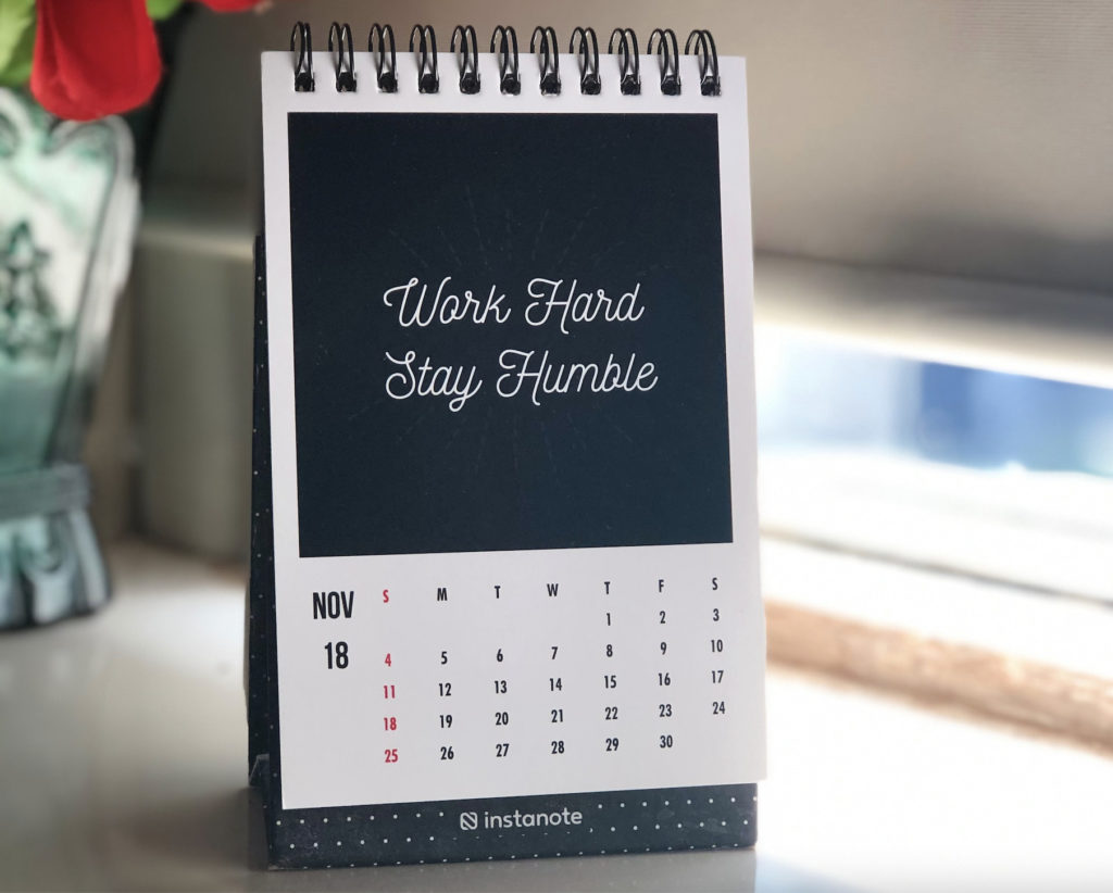 Calendar of mantras and quotes (Image credit: Manasvita S)