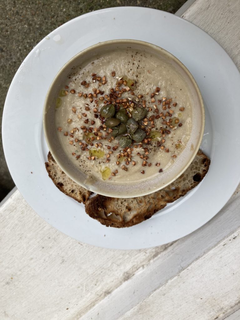 celeriac soup for the holidays