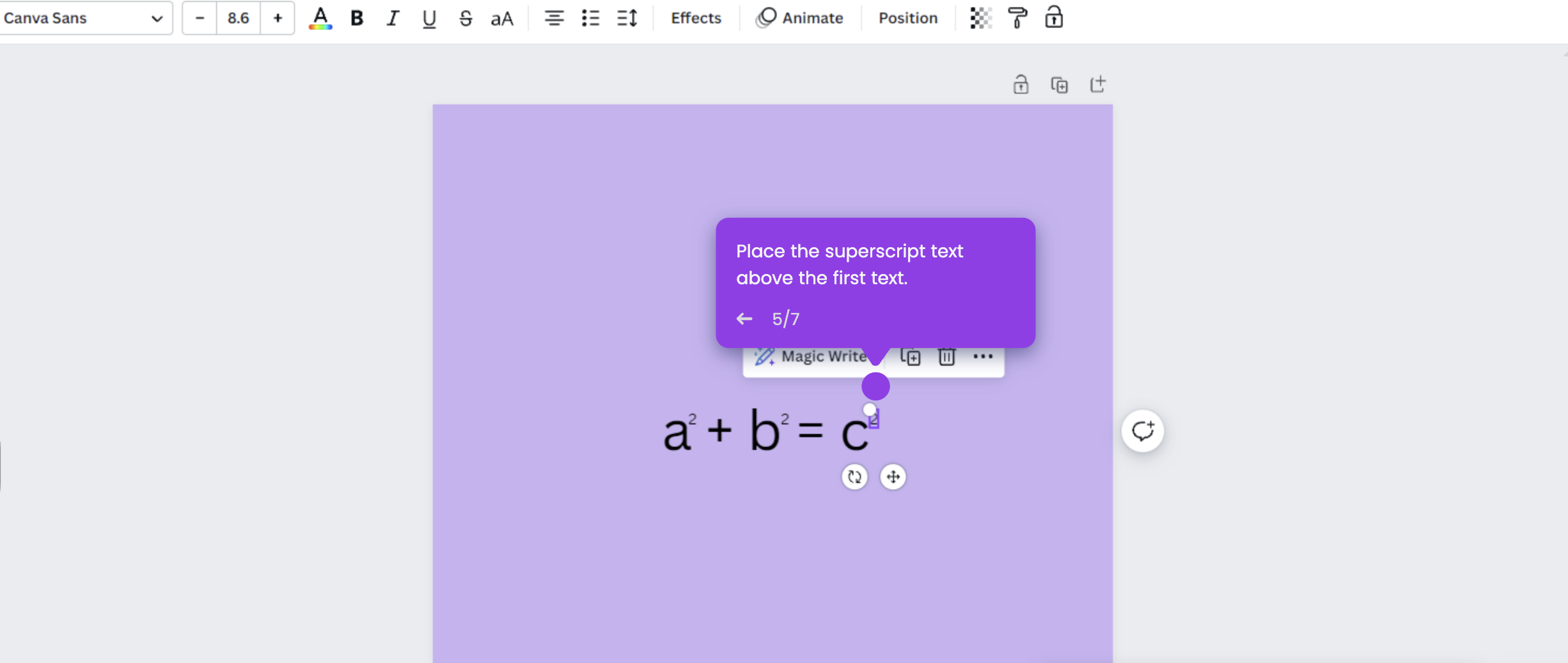 How to Superscript in Canva: 1-Min Guide