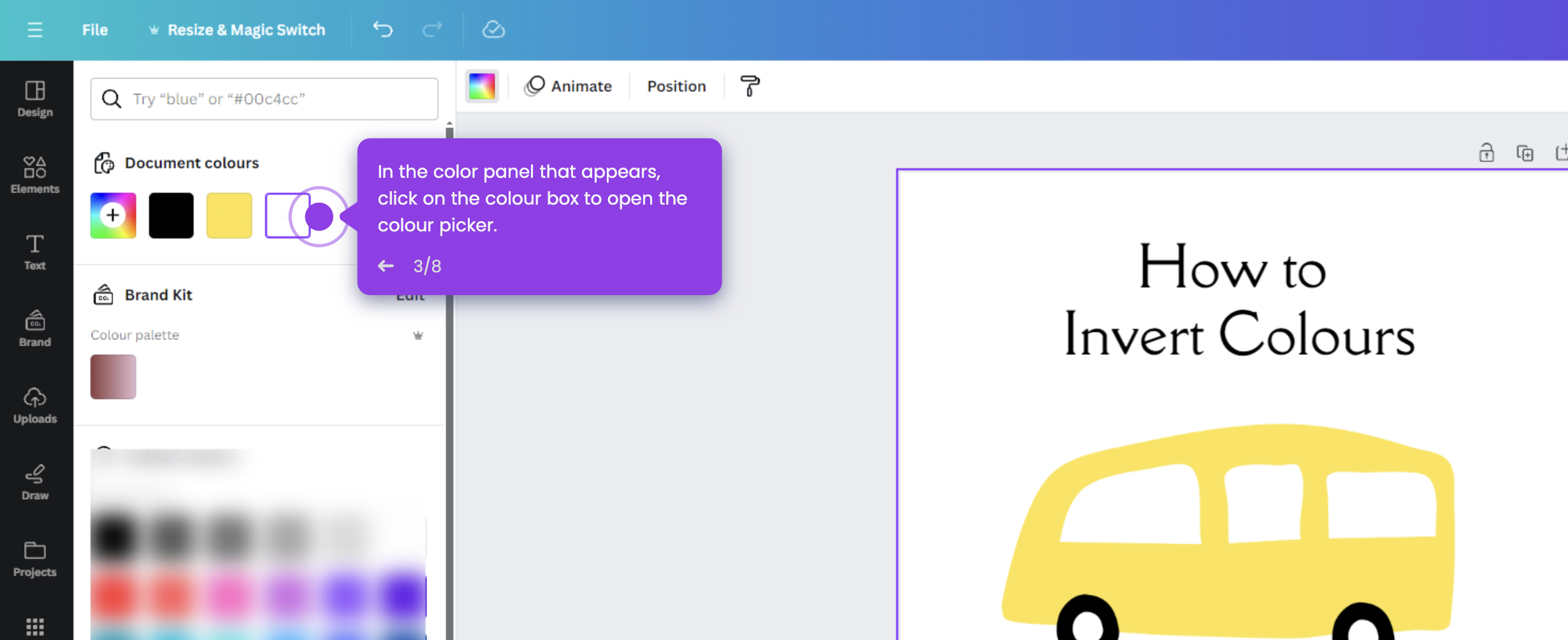 How to Invert Colours in Canva: 1-Min Guide