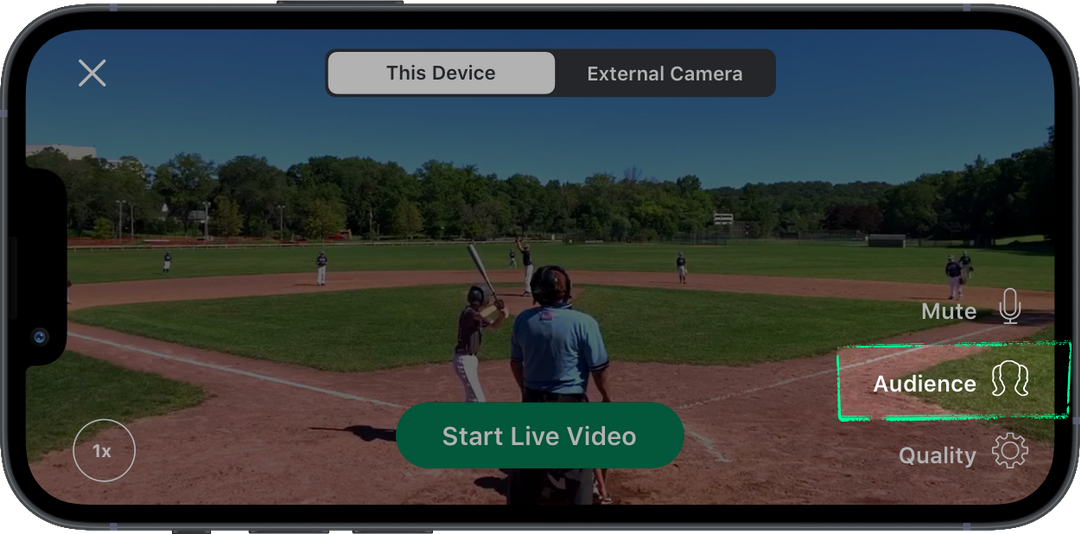 Live Video GameChanger