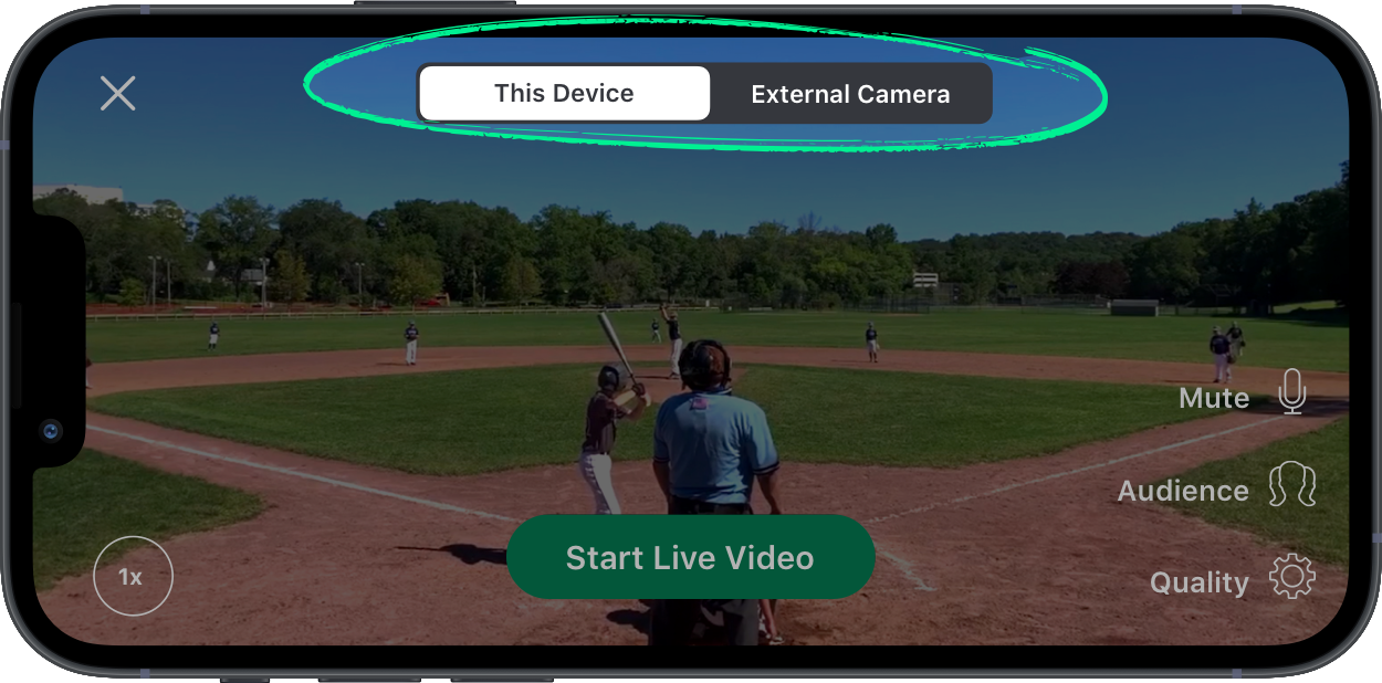 Live Video GameChanger