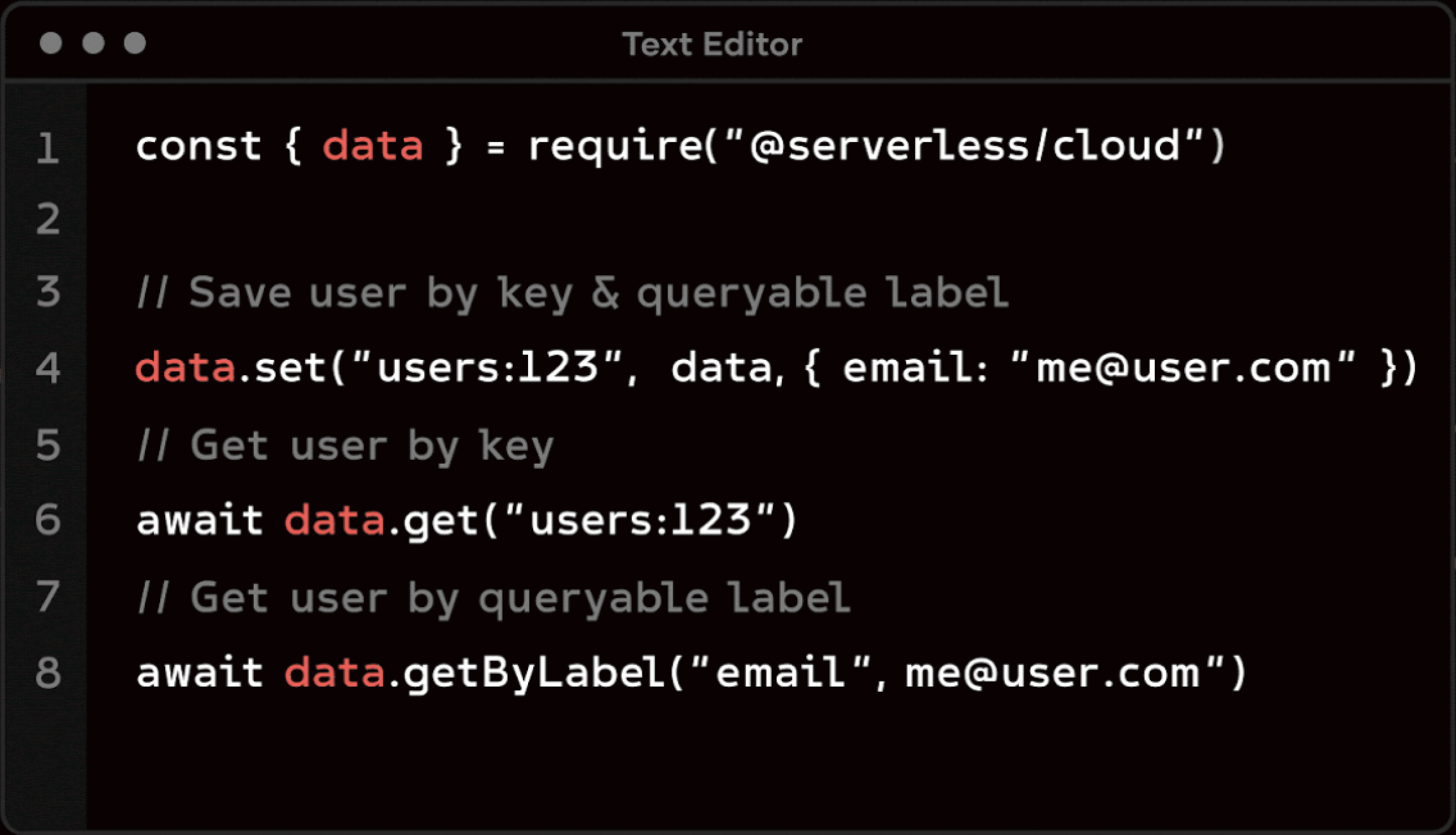 Animation illustrating Serverless Cloud's fast feedback, deployments, and performance