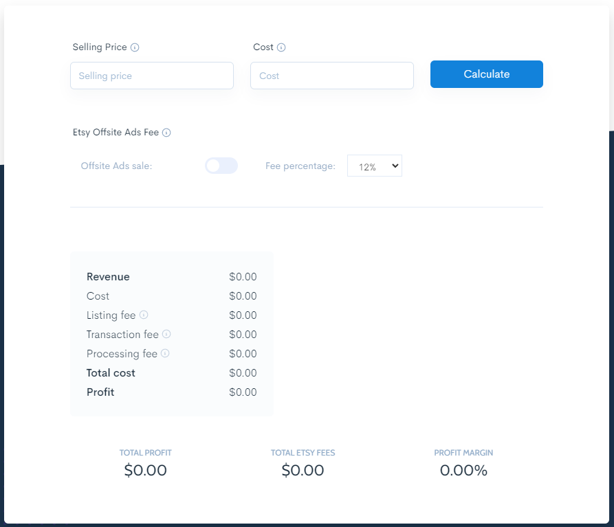 Put Your Abacus Away We Know Where The Best Etsy Fee Calculators Are