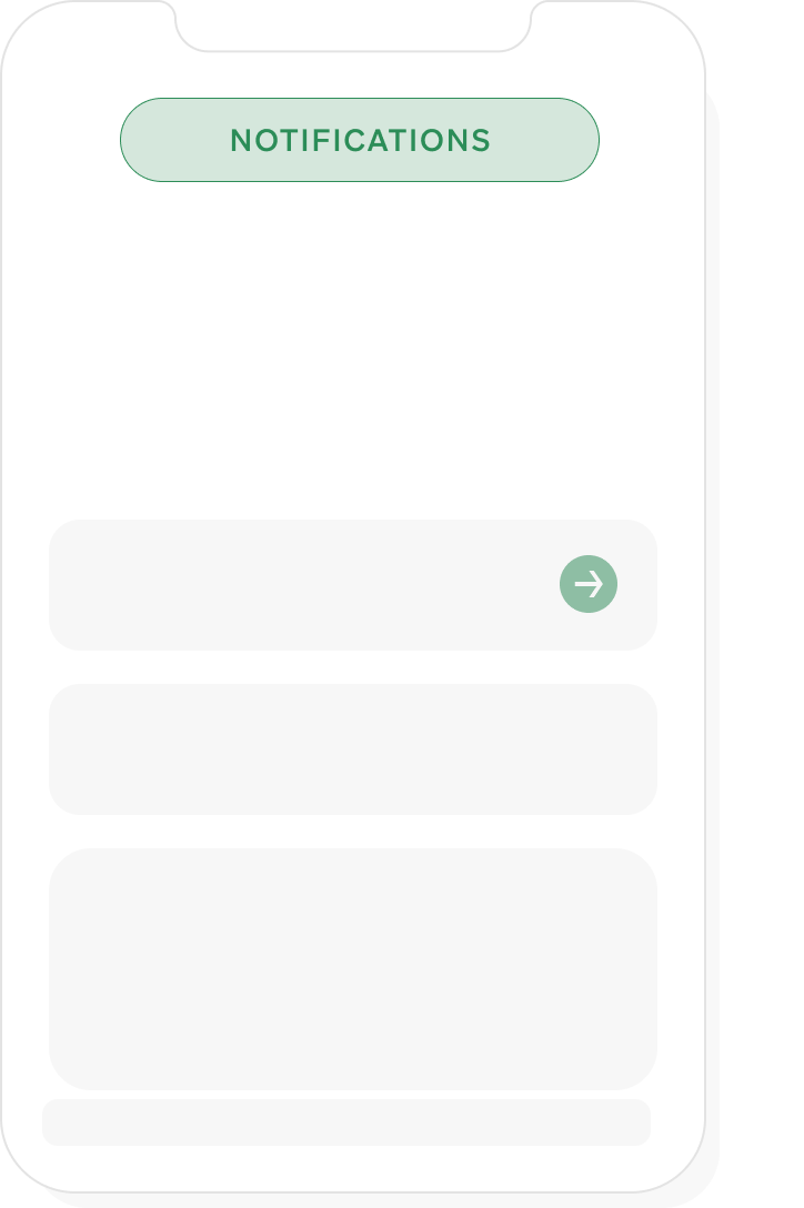 Personalized student orientation dashboard on mobile