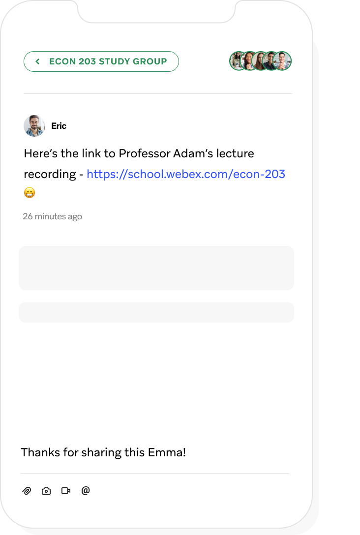 Personalized student orientation dashboard on mobile