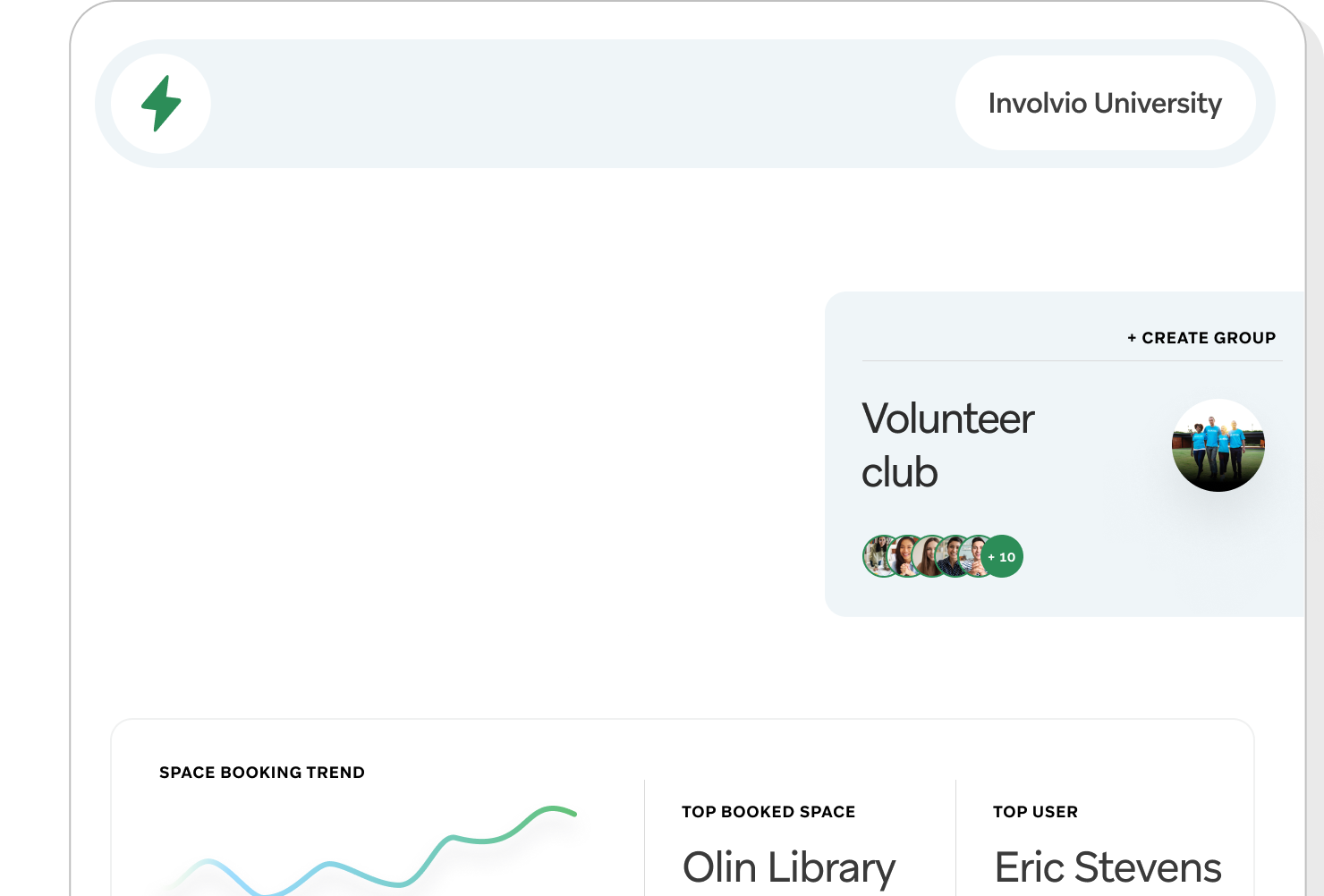 Personalized student orientation dashboard on mobile