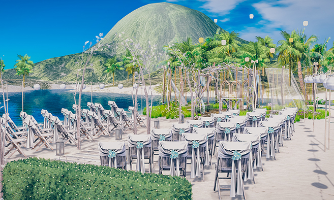 Serene Beach Wedding