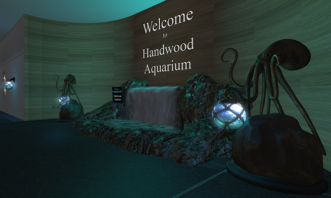 Handwood Aquarium