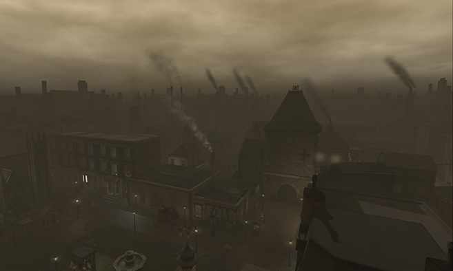 Victorian London in Time Portal