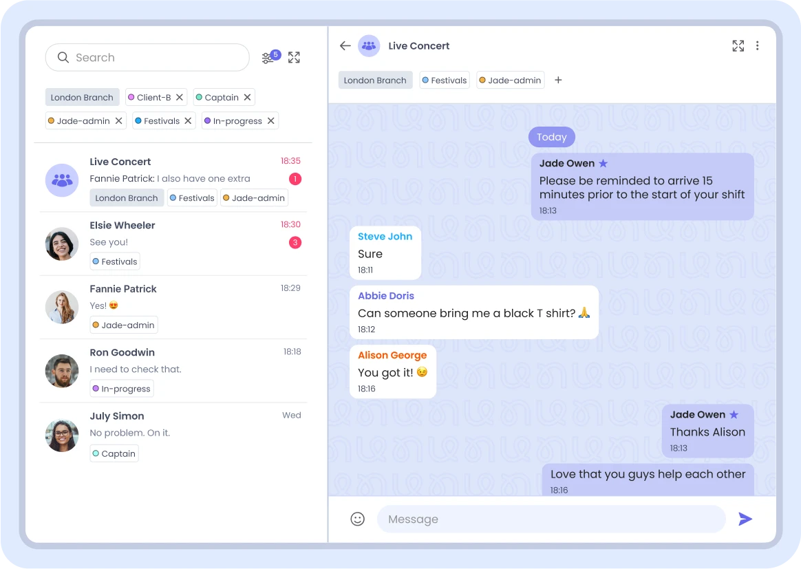 Communication tools For Temp Staffing Workforce Management | Ubeya