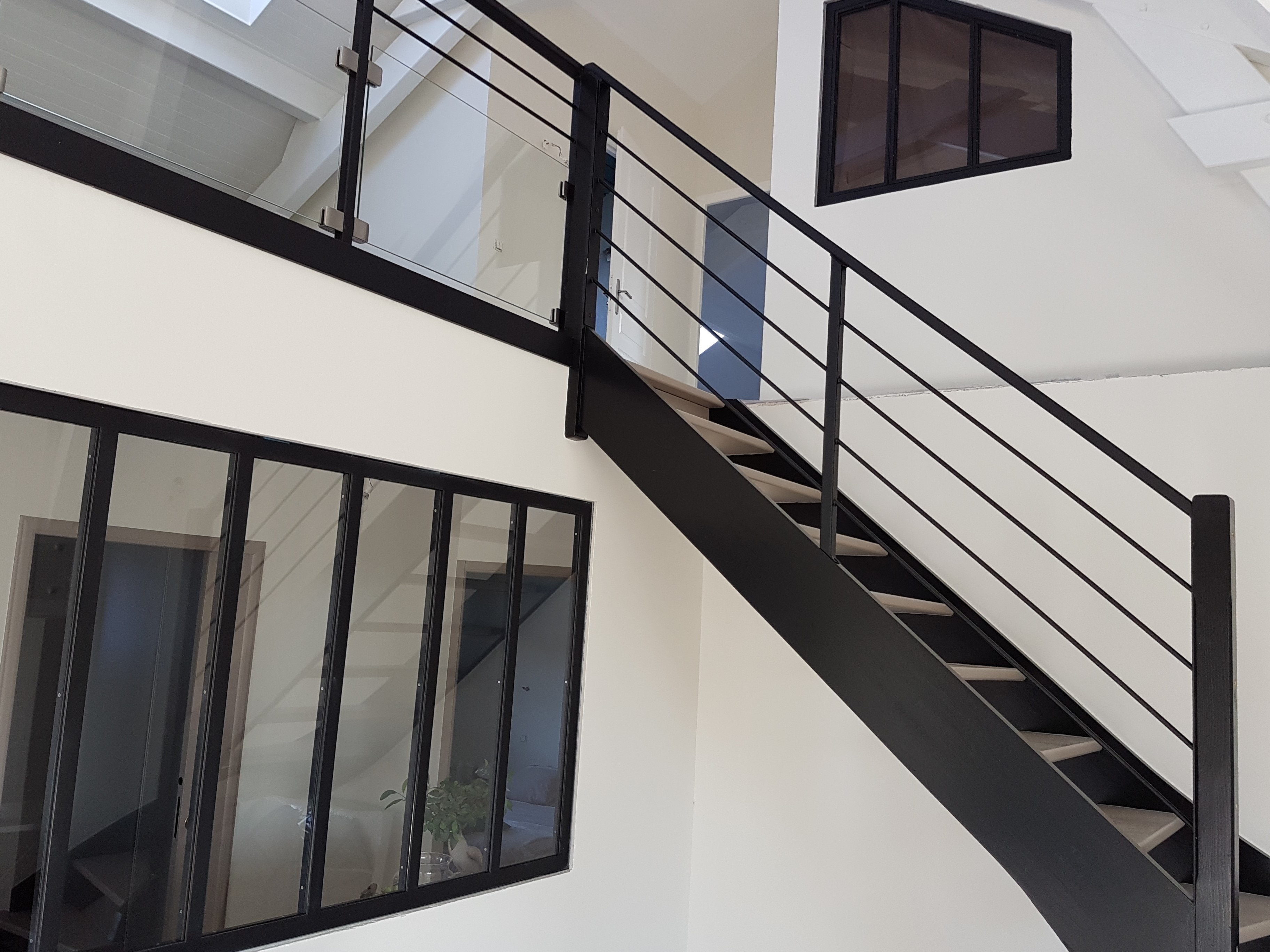 Garde-corps intérieur métal sur mesure Annecy