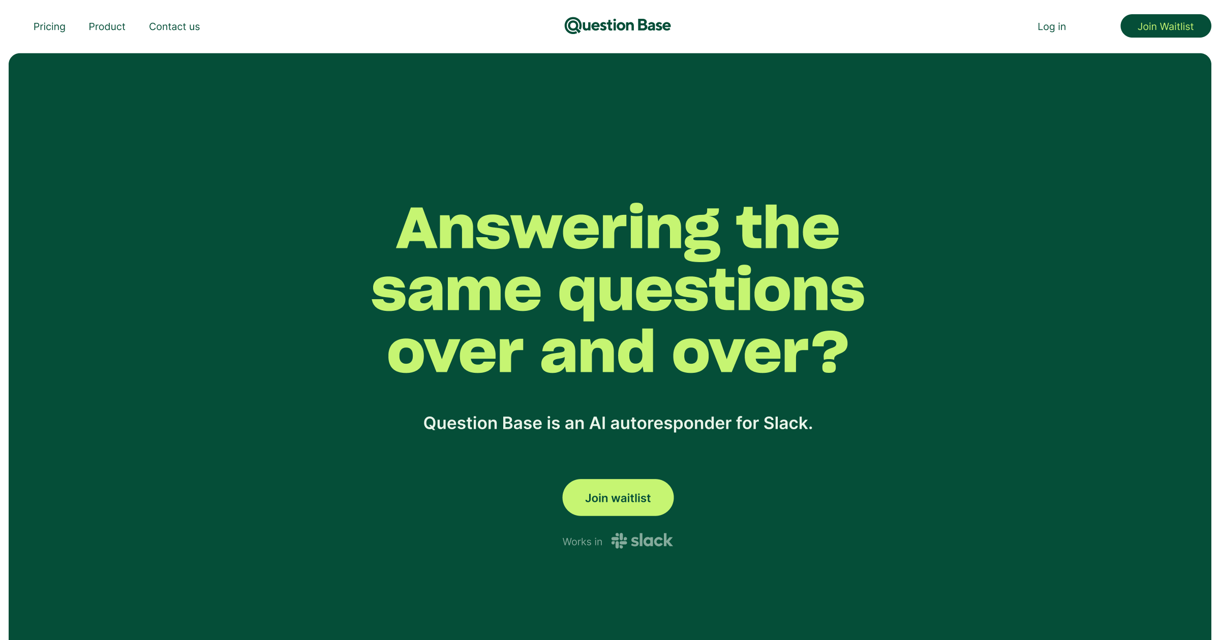 Improve Operational Efficiency with Question Base