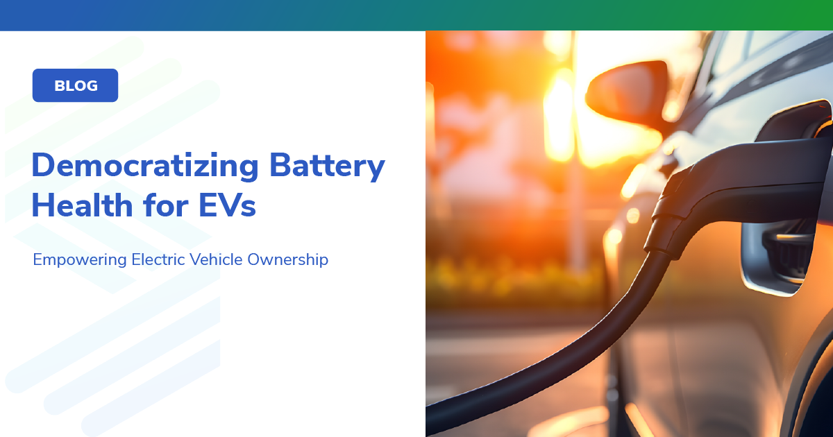 Democratizing Battery Health for EVs