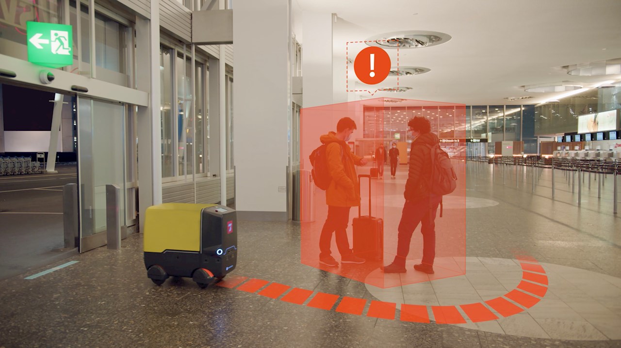 ABB partners with start-up Sevensense. Sevensense navigation technology uses advanced computer vision and AI algorithms to create a 3D map.