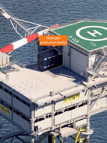 Emerson software and systems enhance safety, uptime and operational efficiency for offshore hydrogen plant