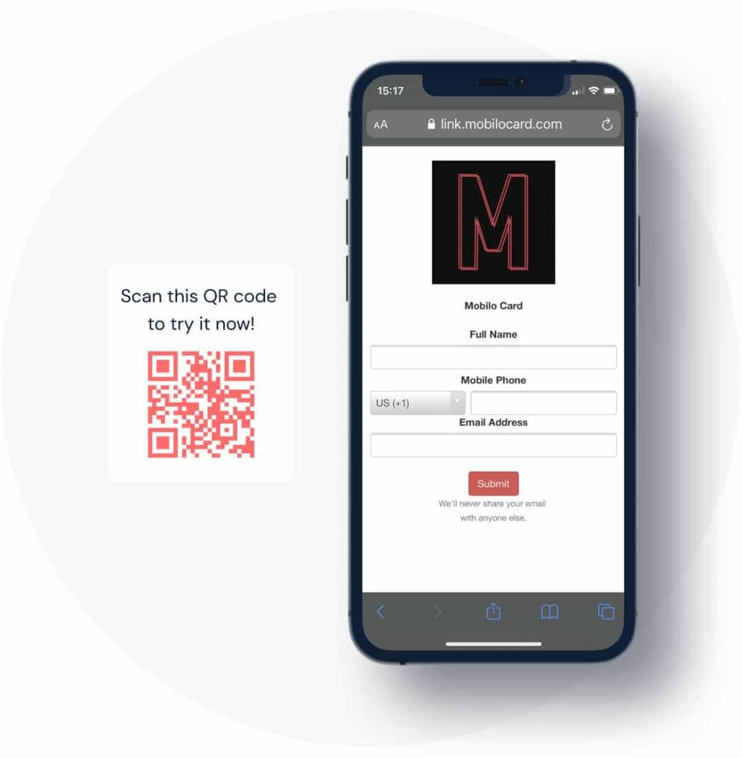 Mobilo Card The SMART Digital Business Card