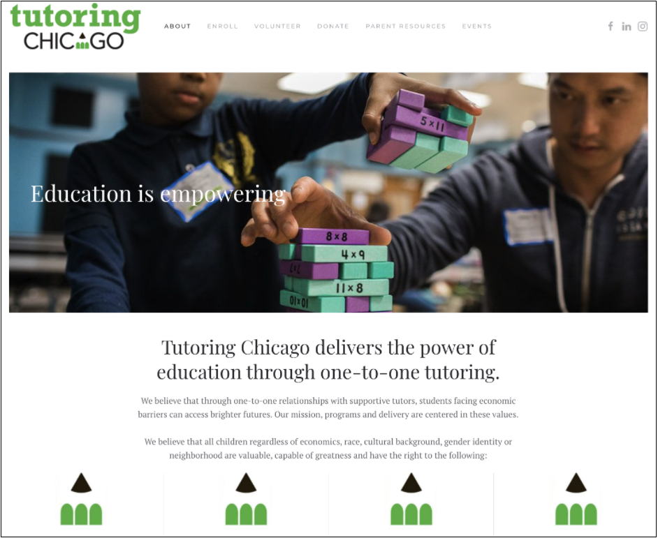 Tutoring Chicago Mission