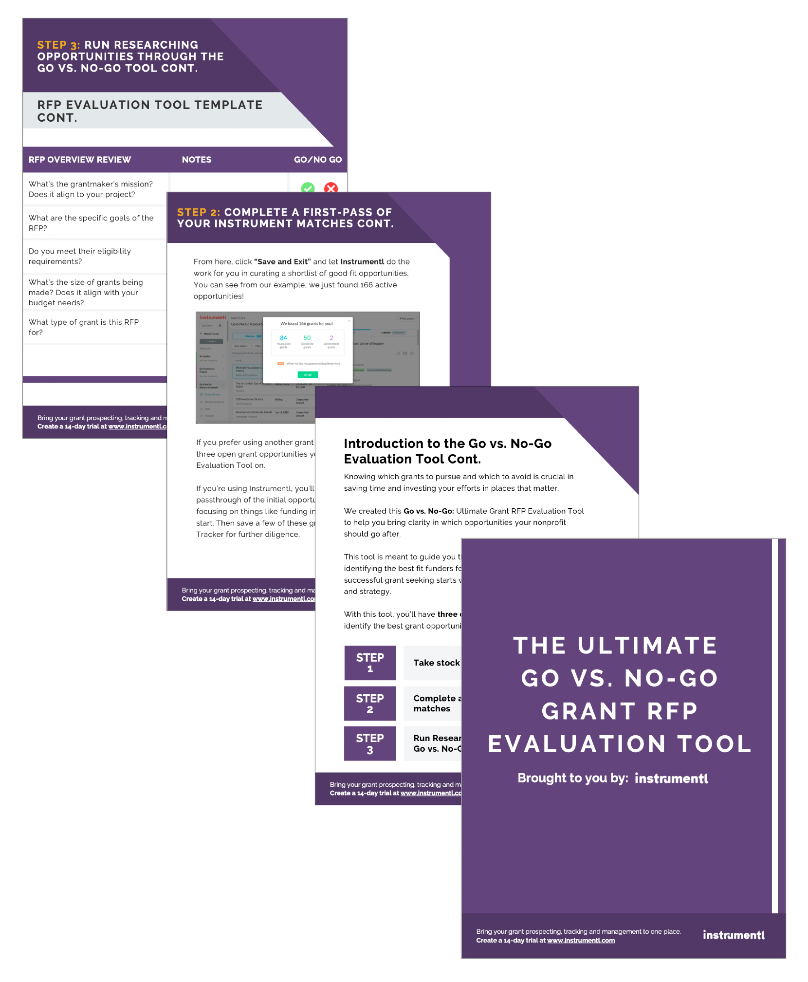 The Ultimate Go vs No Go Grant RFP Evaluation Tool Instrumentl The Ultimate Go vs No Go Grant RFP Evaluation Tool Instrumentl