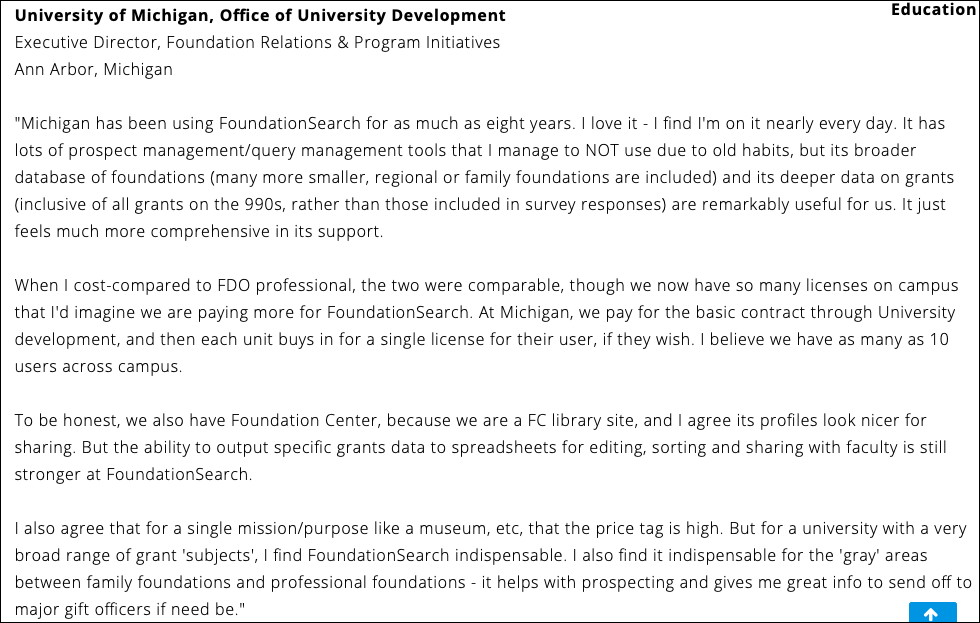 FoundationSearch