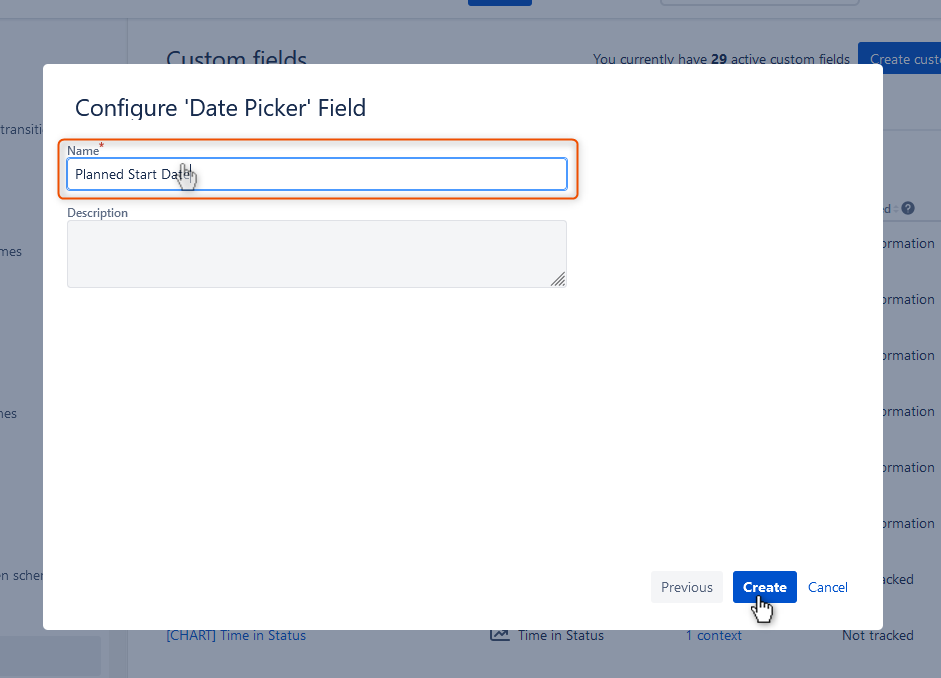 Configure Date Picker Field