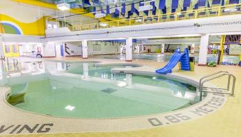 The warm pool at Michener Recreation Centre