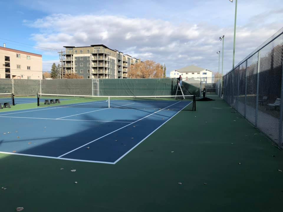 Image of the Red Deer Tennis Club outdoor