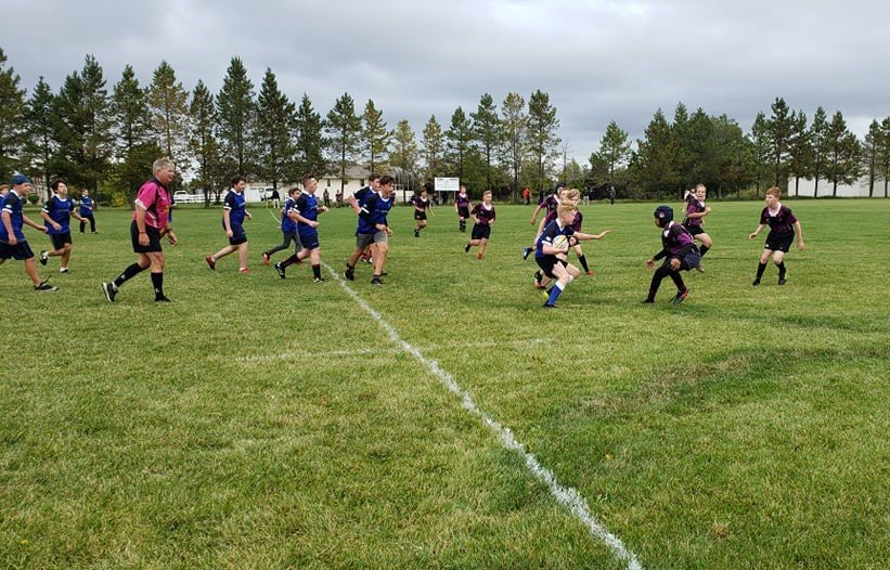 sports field at Titans Rugby Park