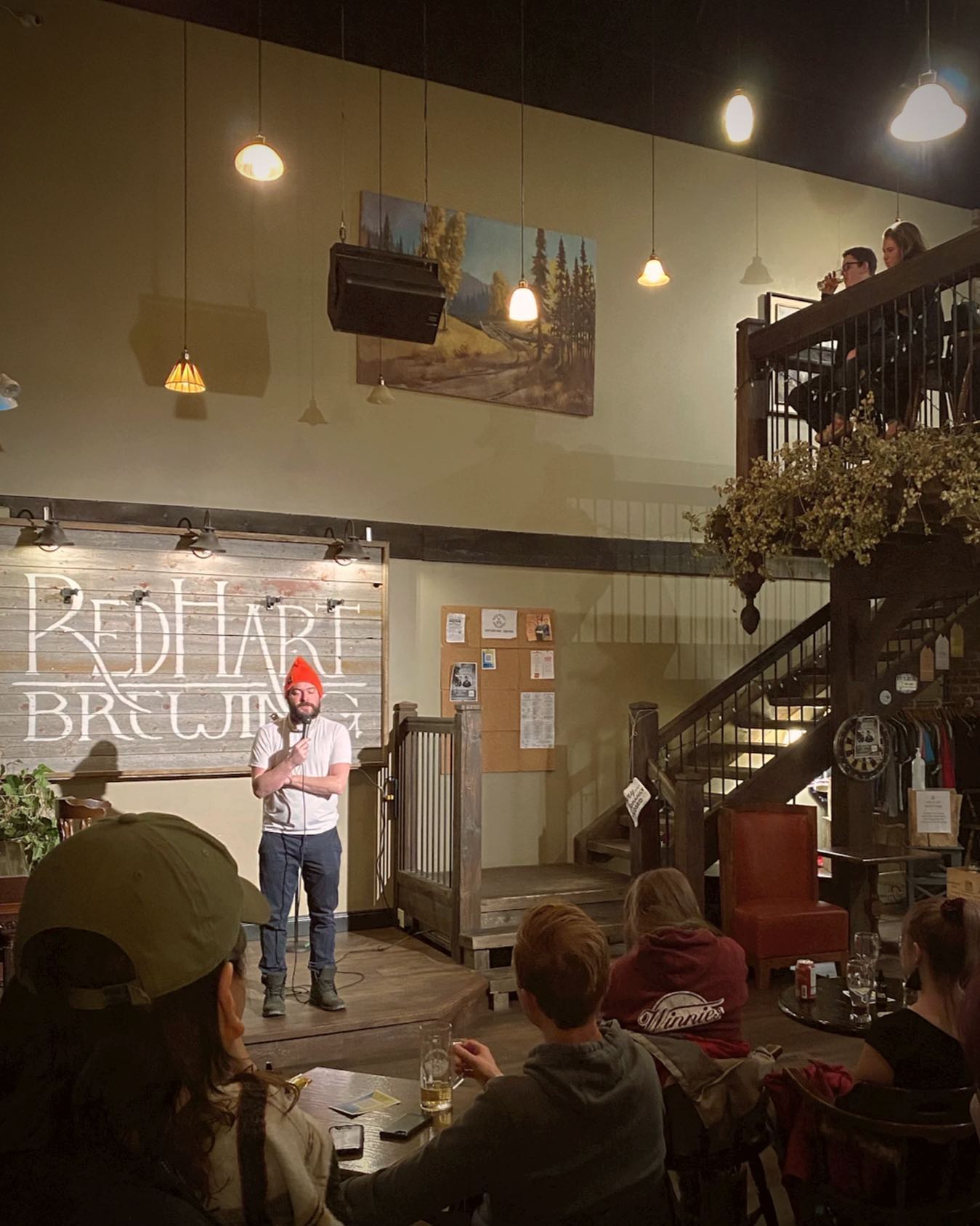 Red Hart Brewing comedy night entertainment