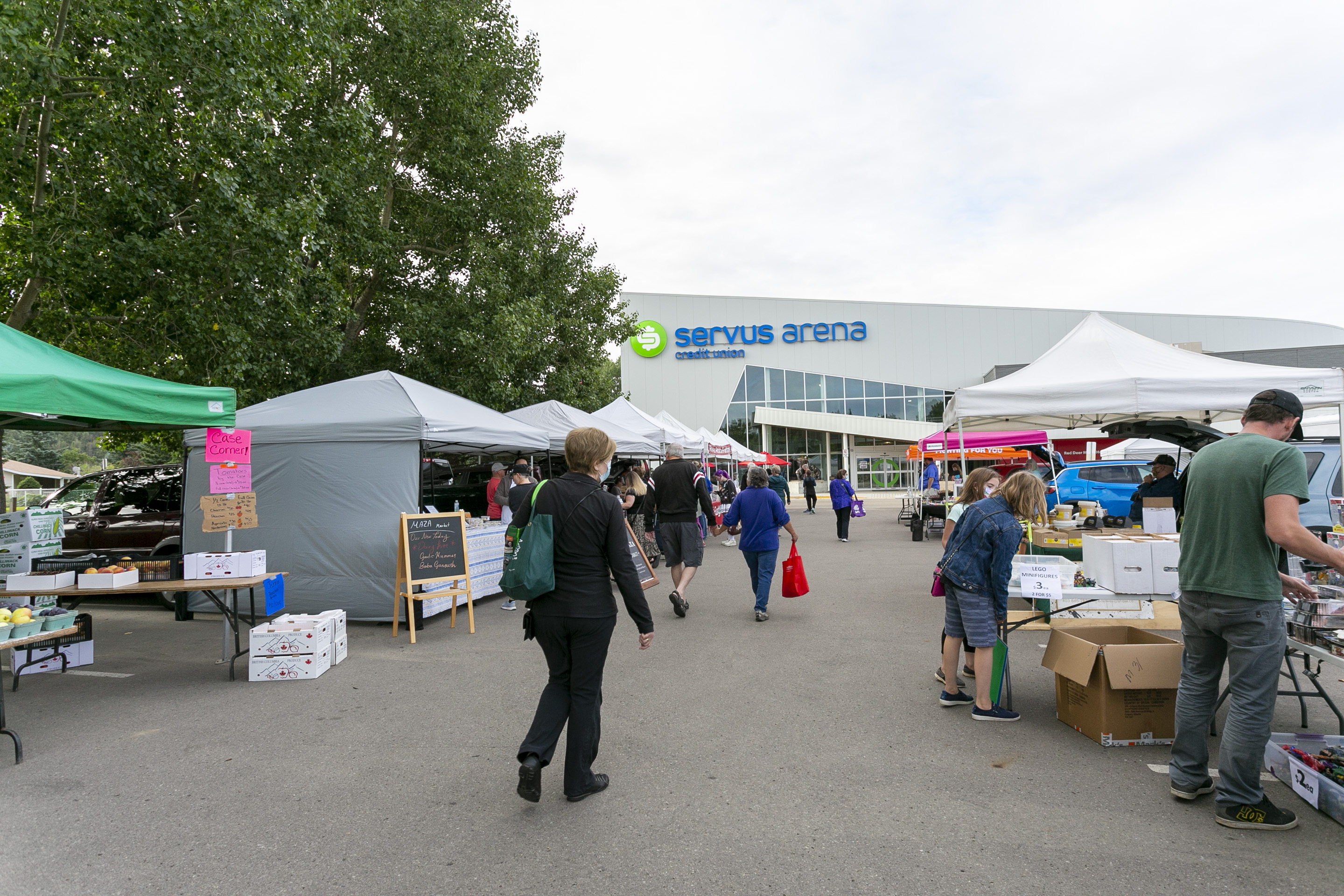 Image of the Market of Red Deer 