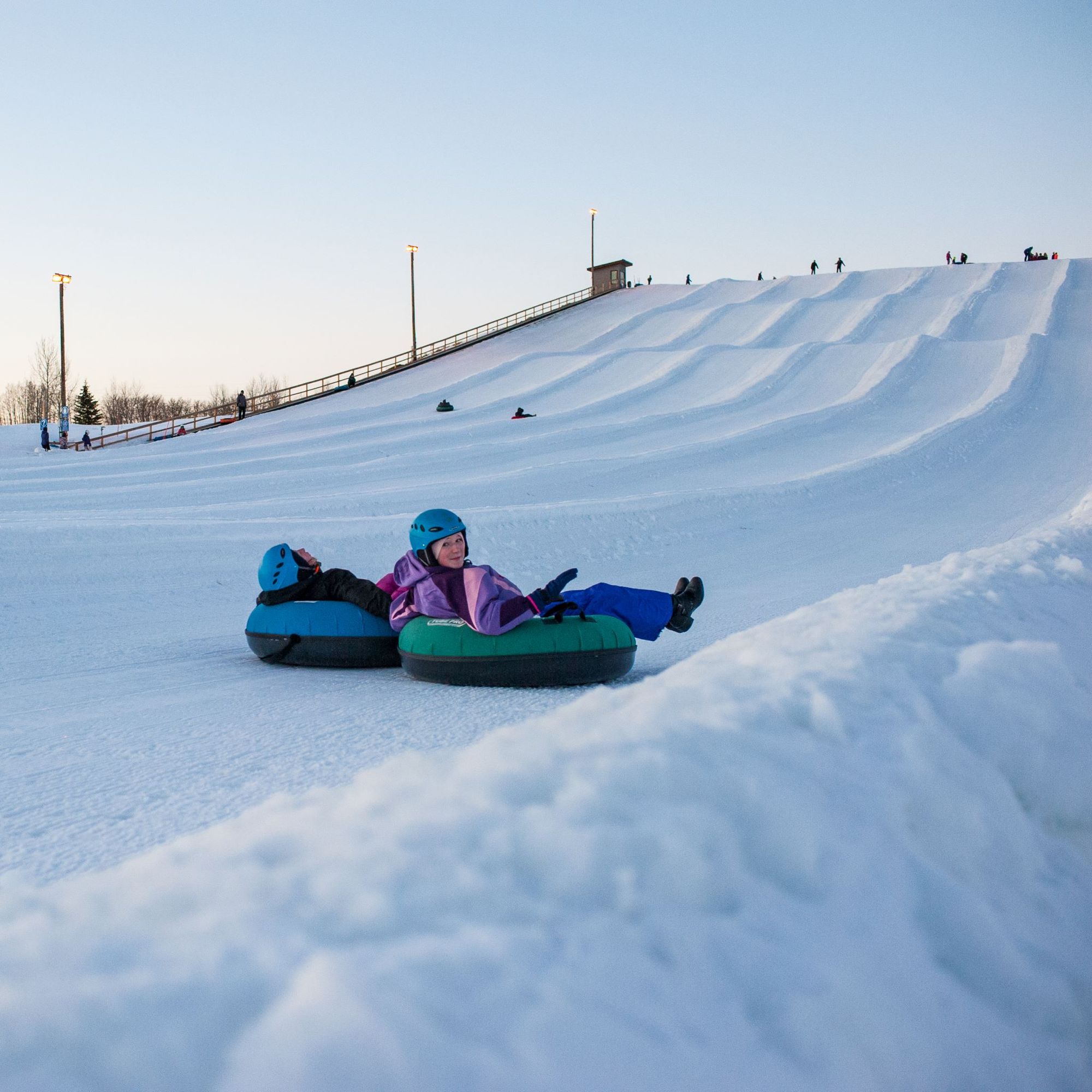 Snowtubing & Tobogganing Winter Activities Visit Red Deer