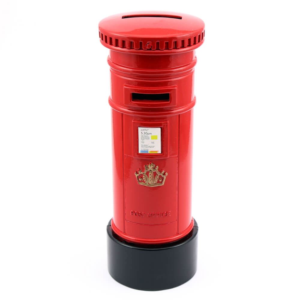 Post Box Die Cast Money Box - The Royal Scots Dragoon Guards Museum Shop