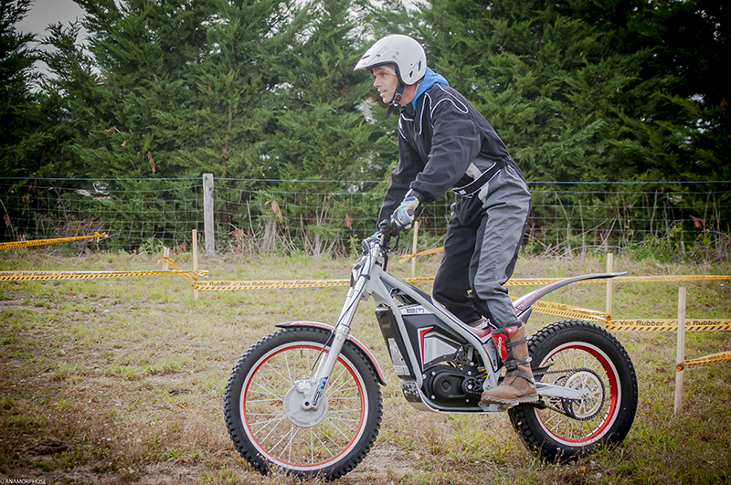Randonnée moto trial électrique en Auvergne GTR Performance