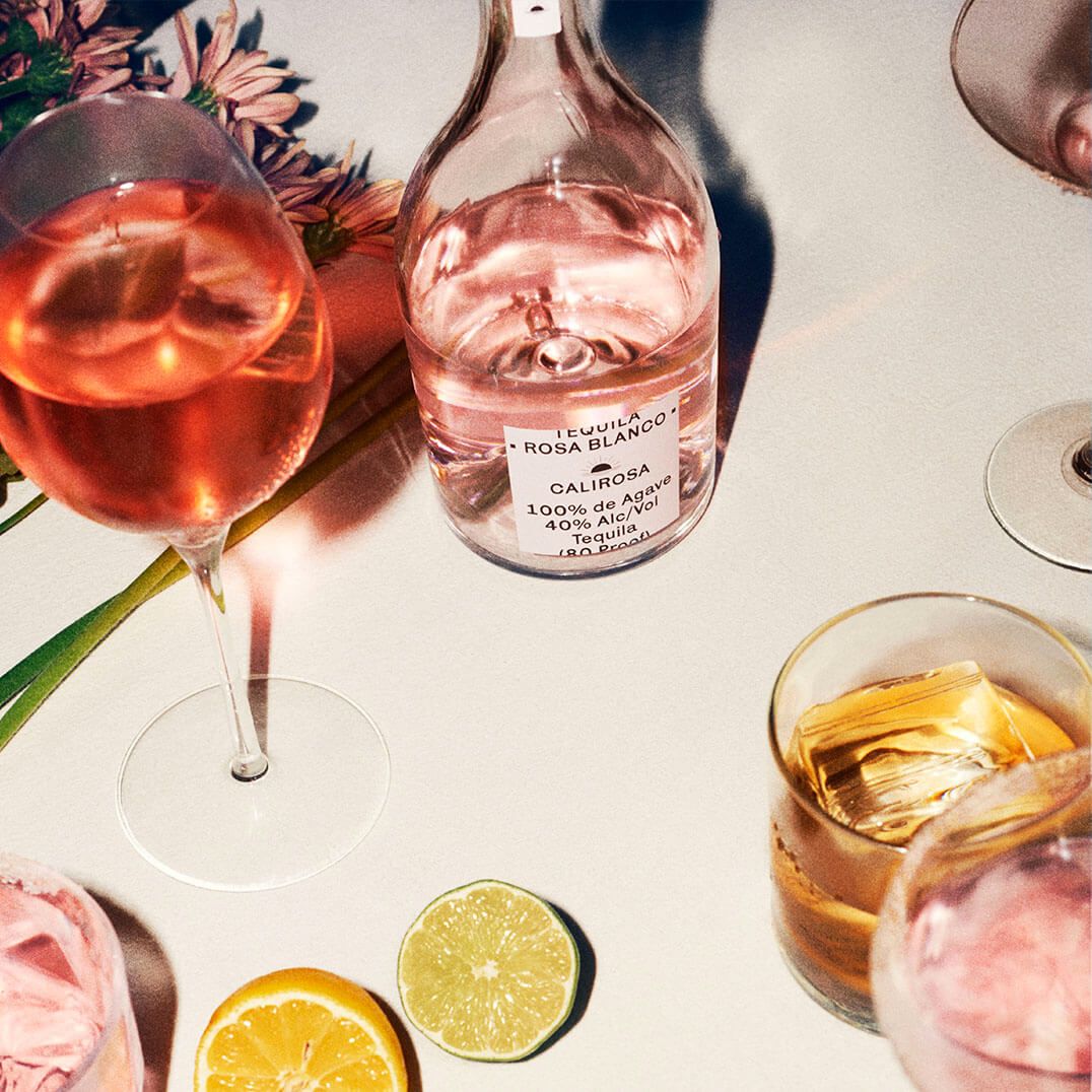 Calirosa Rosa Blanco Tequila